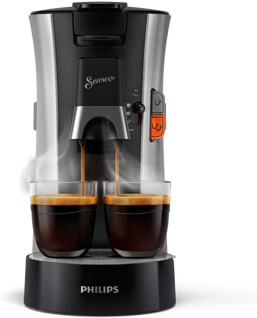 Machine à Café Rivano Senseo Select CSA250/11 – Sauge, Bec Ajustable