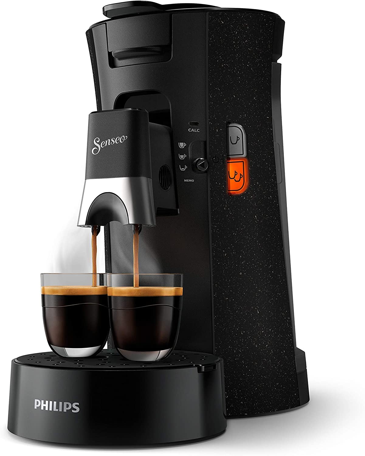 Machine à Café Rivano Senseo Select Eco CSA240/20 – Noir Moucheté
