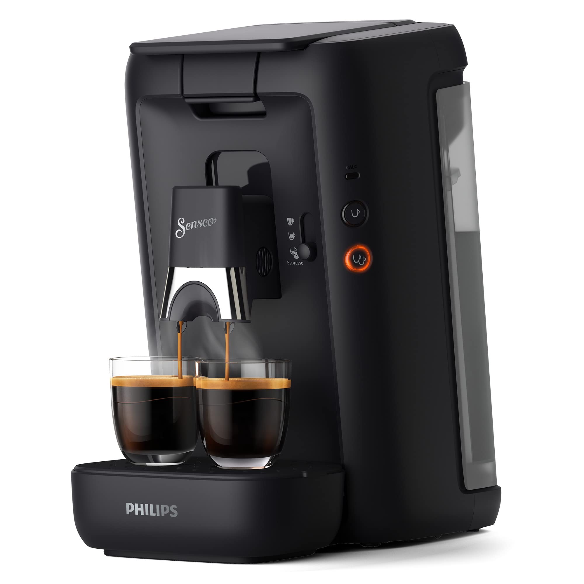 Machine à Café Rivano Senseo Maestro CSA260/61 – Noir, Réservoir XL 1,2L