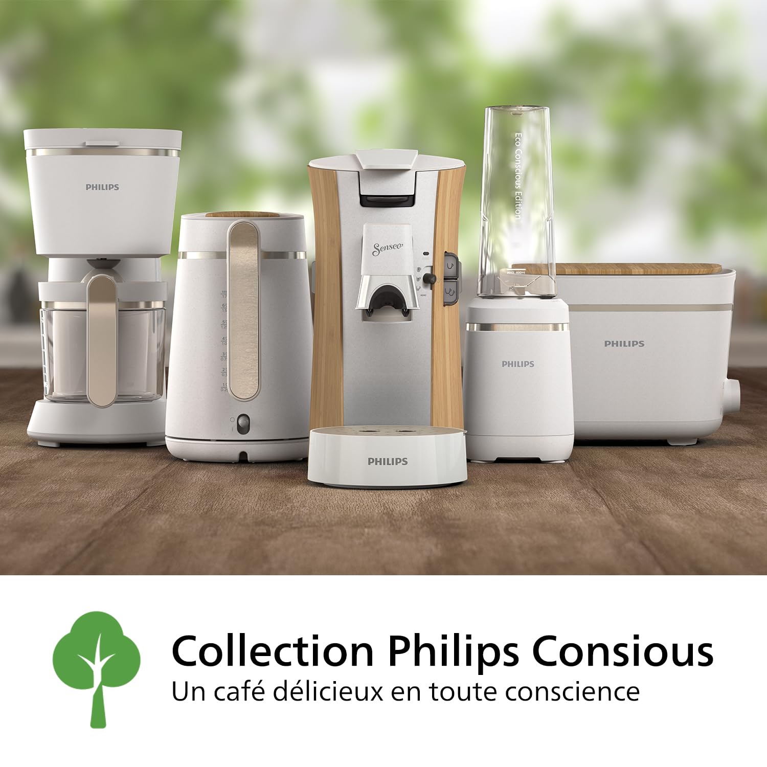 Machine à Café Rivano Senseo Select CSA240/06 – Blanc Soie, Éco-responsable