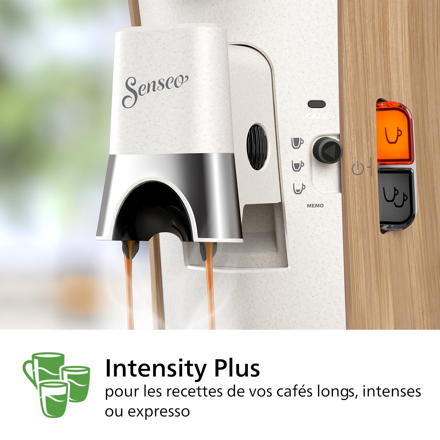 Machine à Café Rivano Senseo Select CSA240/06 – Blanc Soie, Éco-responsable