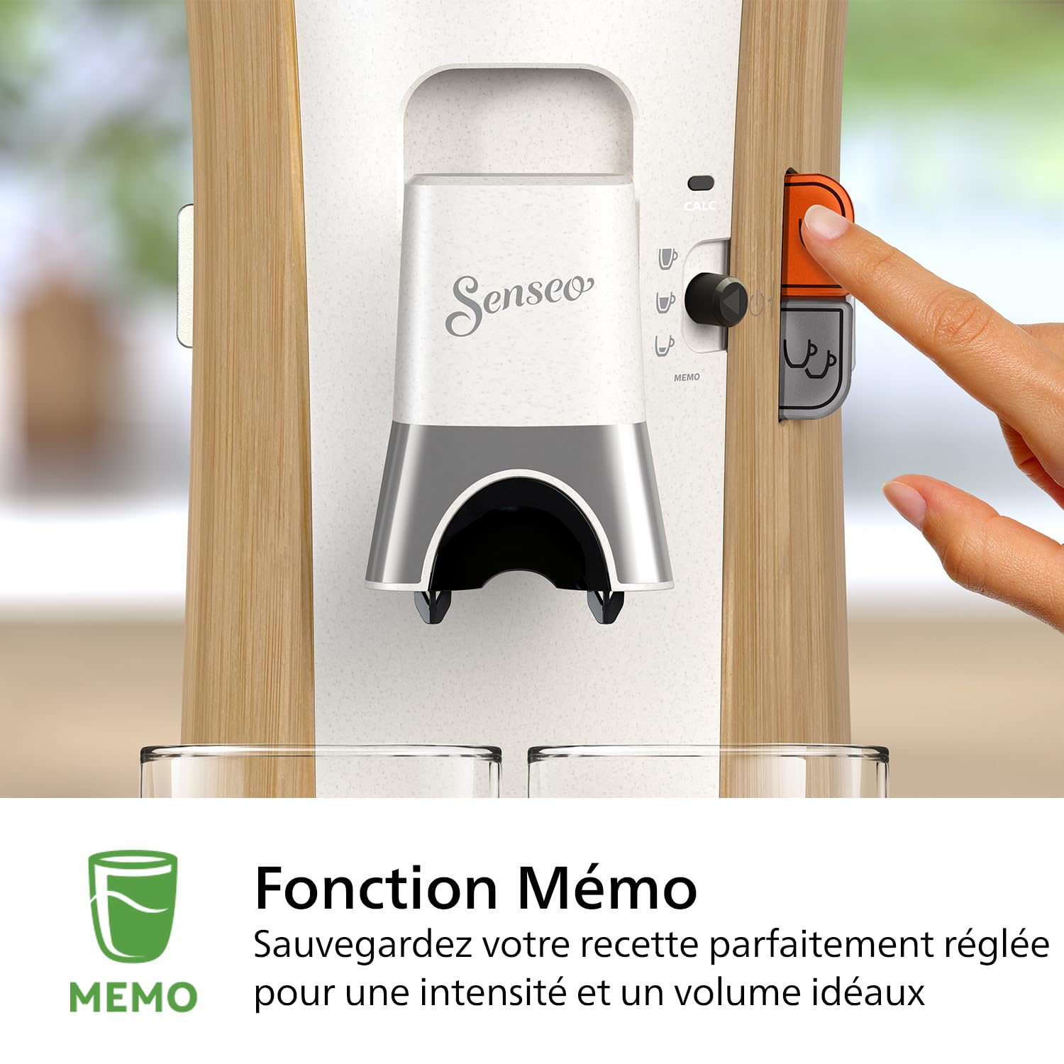 Machine à Café Rivano Senseo Select CSA240/06 – Blanc Soie, Éco-responsable