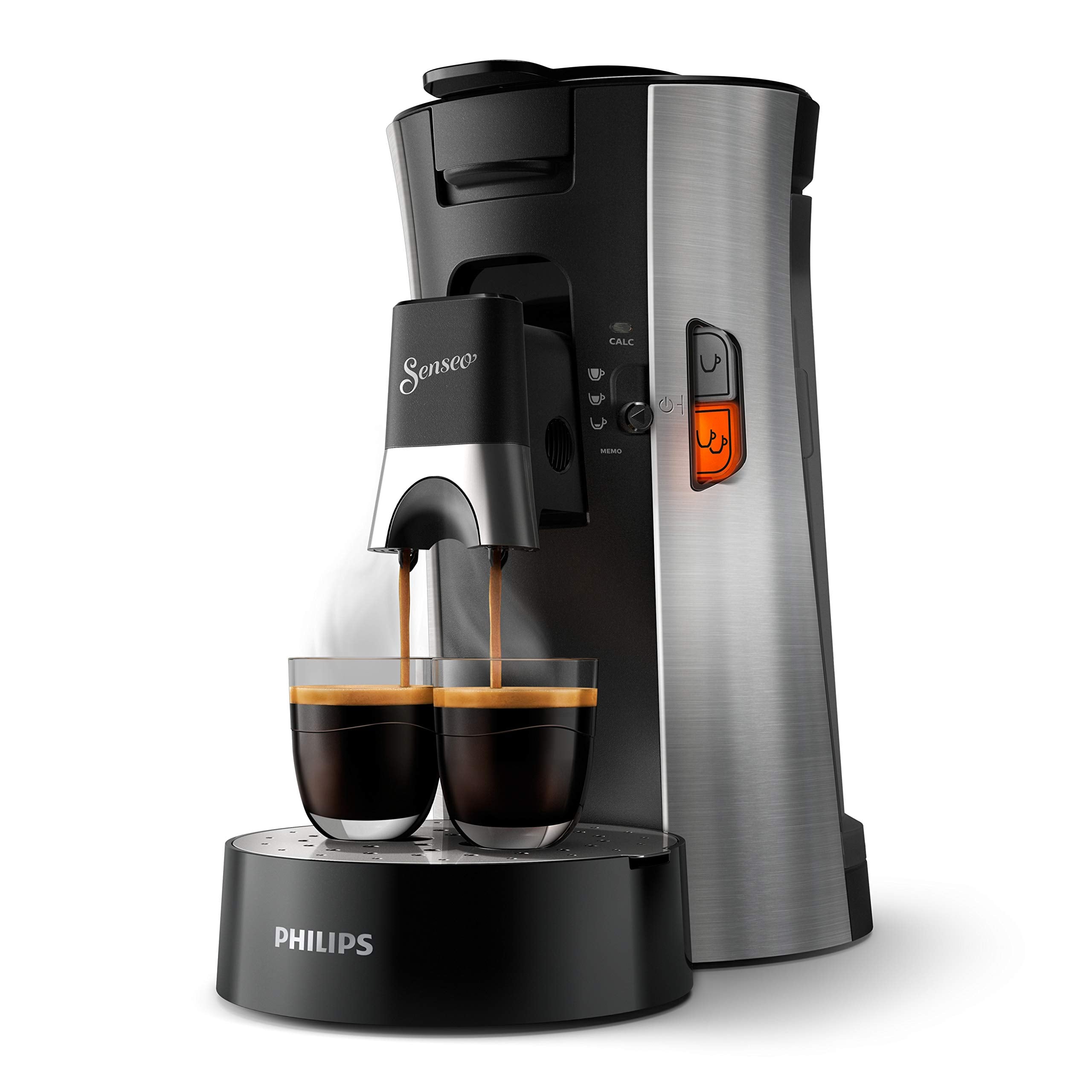 Machine à Café Rivano Senseo Select Eco CSA250/10 – Acier Brossé