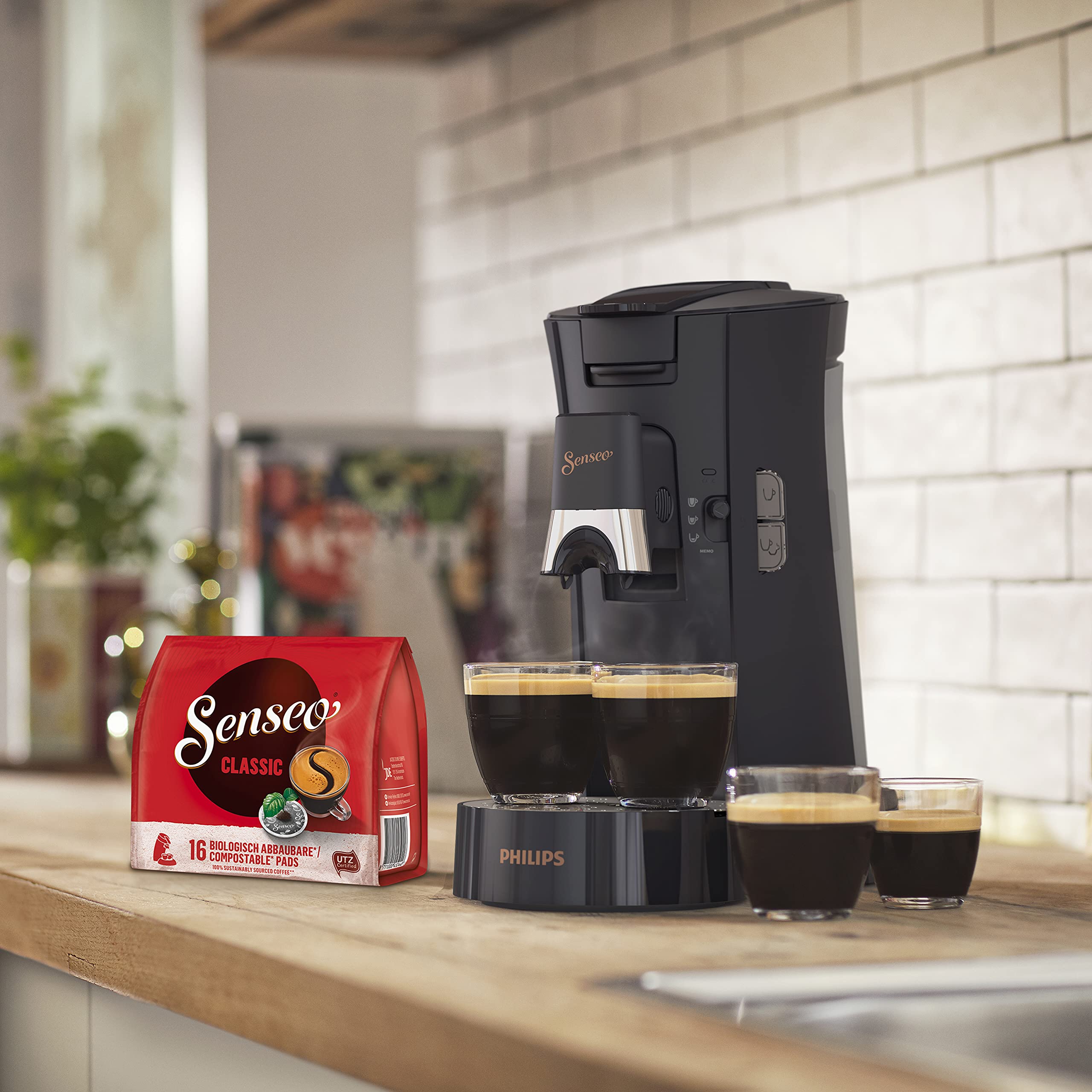 Machine à Café Rivano Senseo Select CSA240/60 – Noir