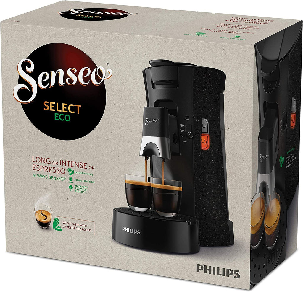 Machine à Café Rivano Senseo Select Eco CSA240/20 – Noir Moucheté