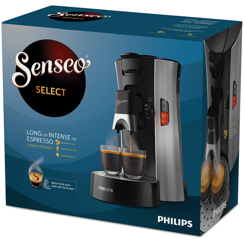 Machine à Café Rivano Senseo Select CSA250/11 – Sauge, Bec Ajustable