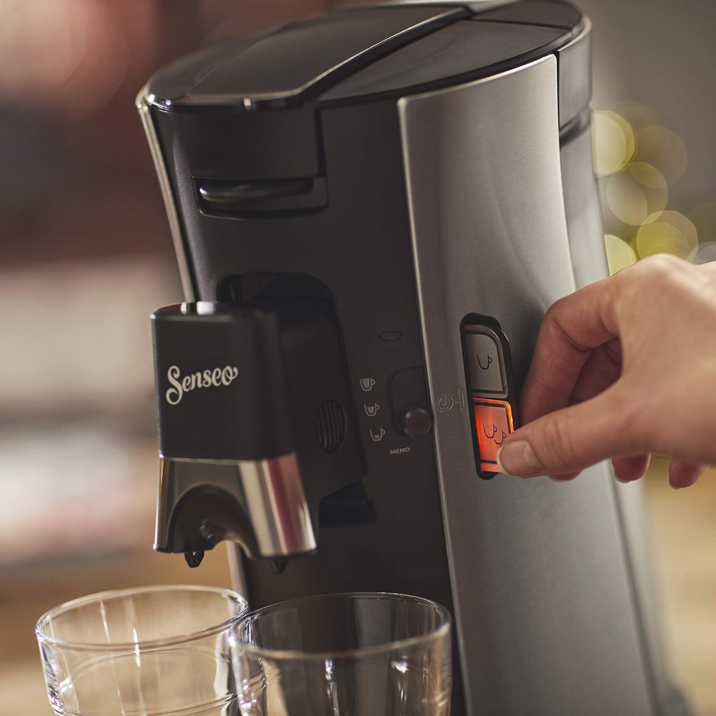 Machine à Café Rivano Senseo Select CSA250/11 – Sauge, Bec Ajustable